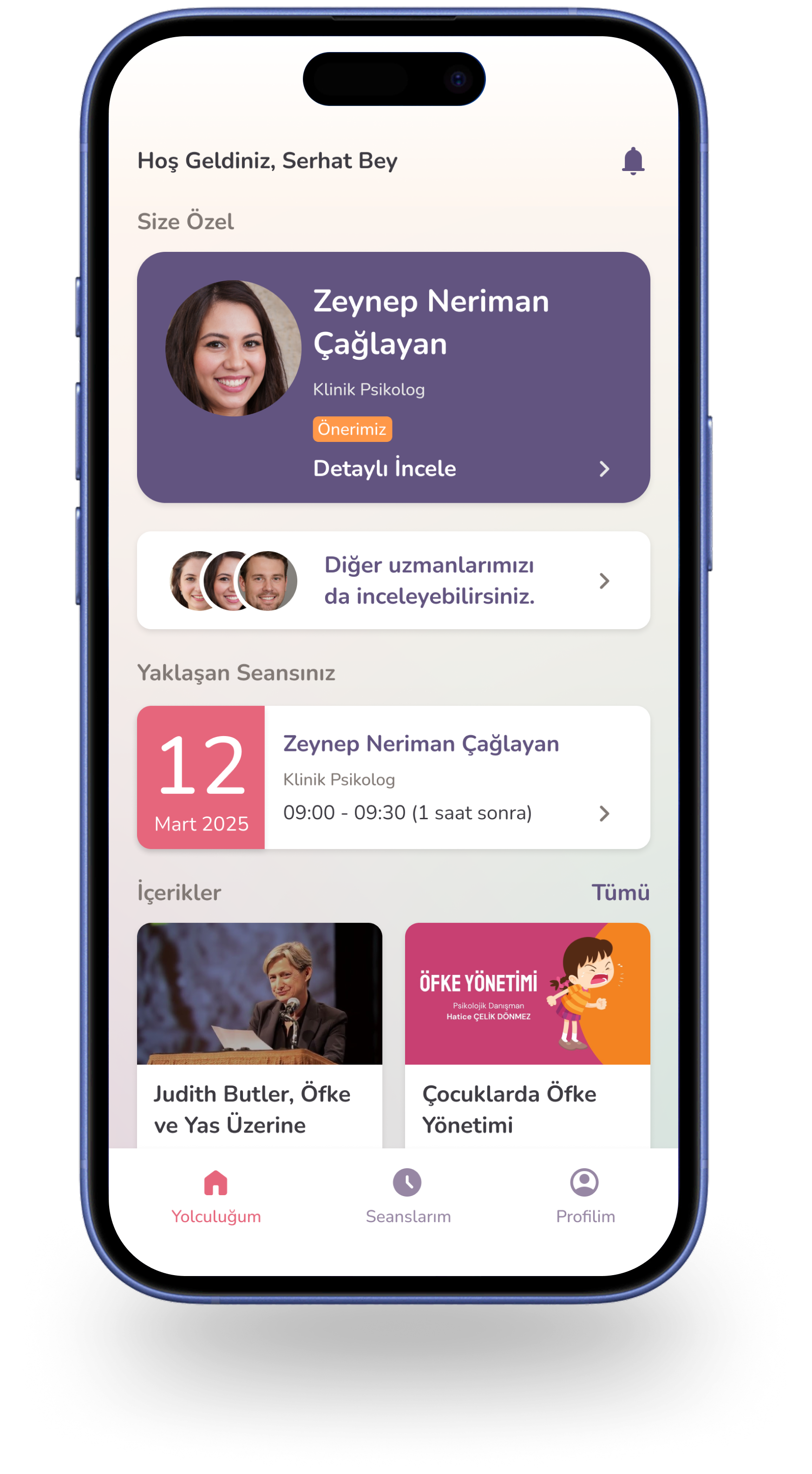 Harmony App Screen